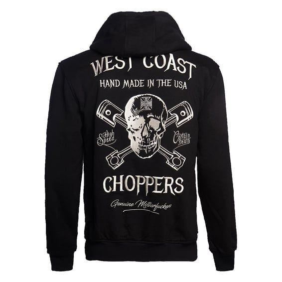 WCC High Speed zip hoodie black