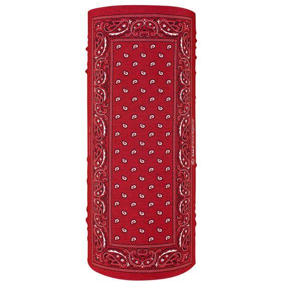 ZANheadgear Motley Tube polyester red paisley