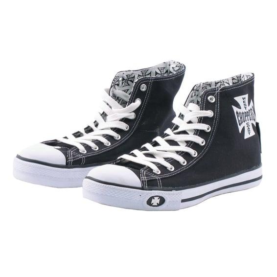 WCC Warrior hi-tops shoes black