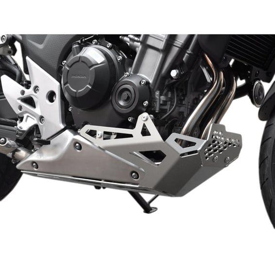 engine guard silver