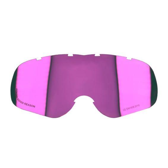 Peruna goggle replacement lens pink