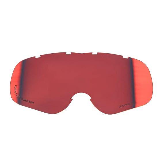 Peruna goggle replacement lens red