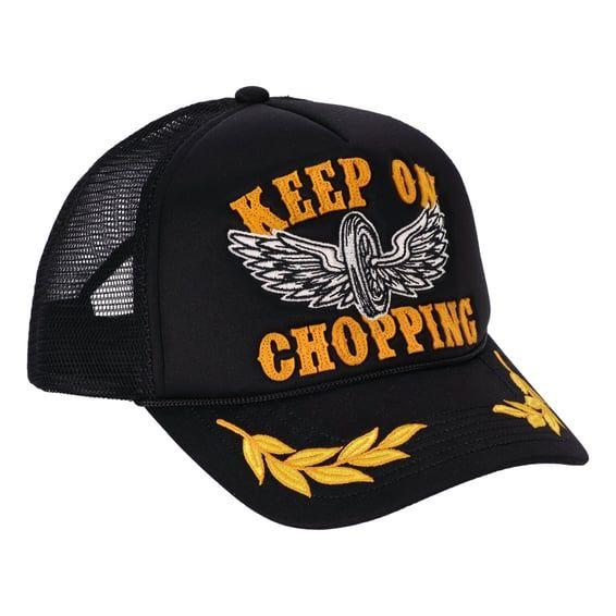 13 1/2 Keep On Chopping trucker cap black