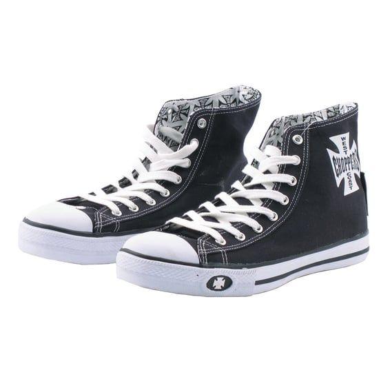 WCC Warrior hi-tops shoes black