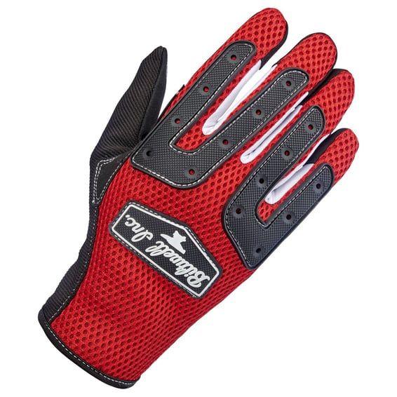 Anza gloves red/black