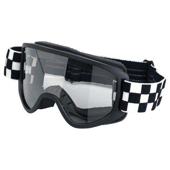 Moto 2.0 Checkers goggles black/white