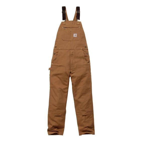 Relaxed Fit duck bib overall carhartt®brown