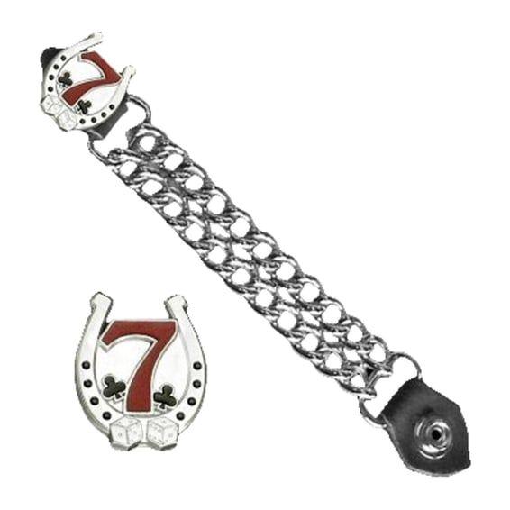 Vest extender Lucky 7 horseshoe