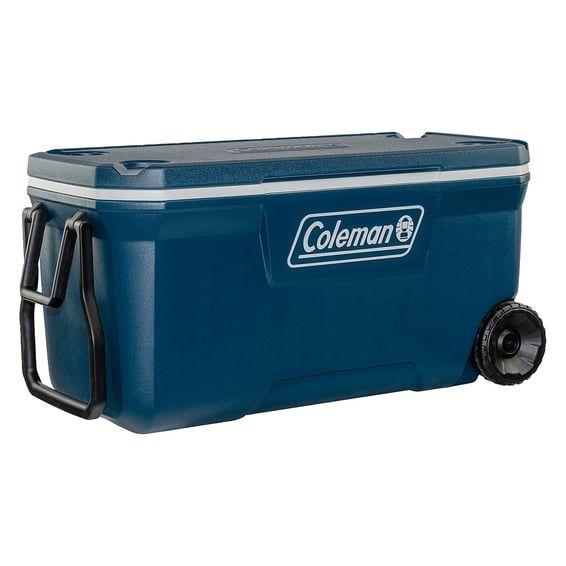 100QT Wheeled Xtreme cooler blue