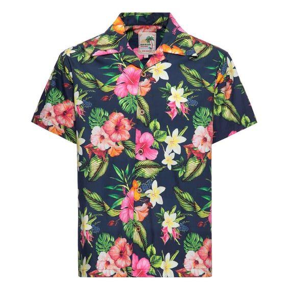 Tropcial flowers hawaii shirt