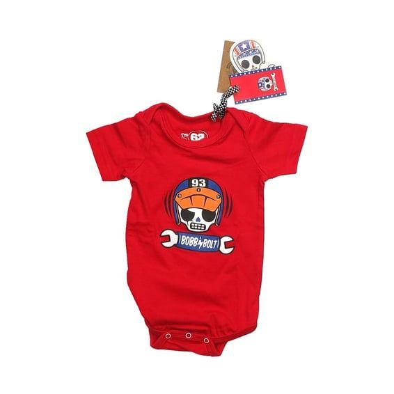 Lightning Scram bodysuit red