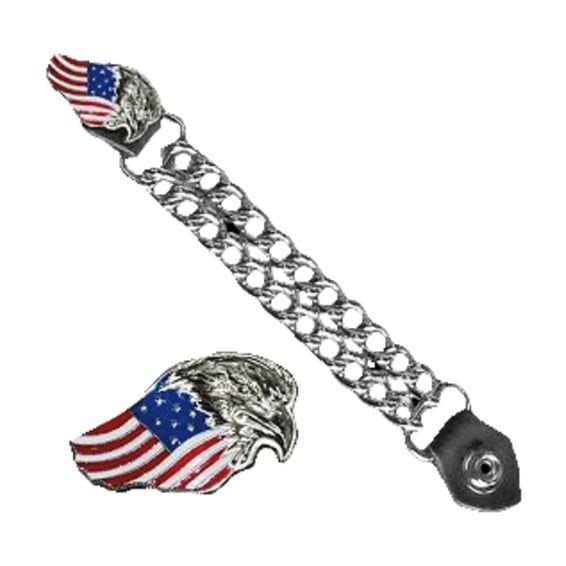 Vest extender Eagle flag