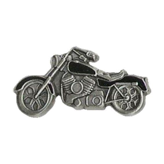 Biker pins Motorcycle pin black colored