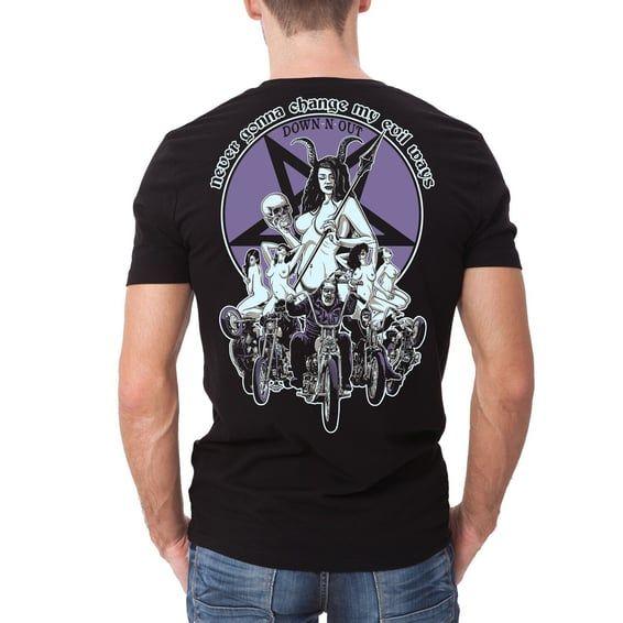 Down-N-Out Evil Ways T-shirt black