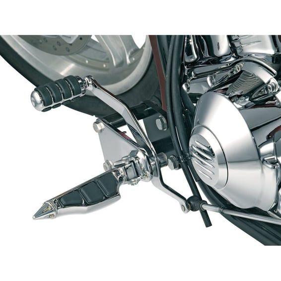 Round shift peg covers chrome