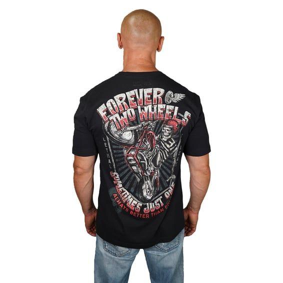 Forever two Wheels T-shirt black