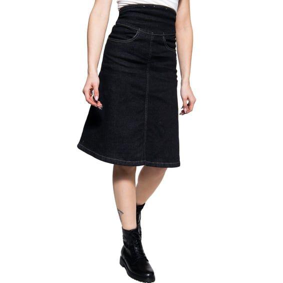 Queen Kerosin Biker pencil skirt