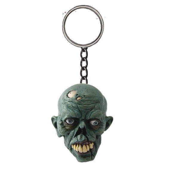 Key chain Zombie skull