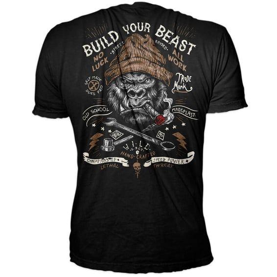 Build Your Beast t-shirt black