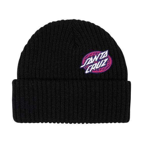 Global Oval Dot beanie black