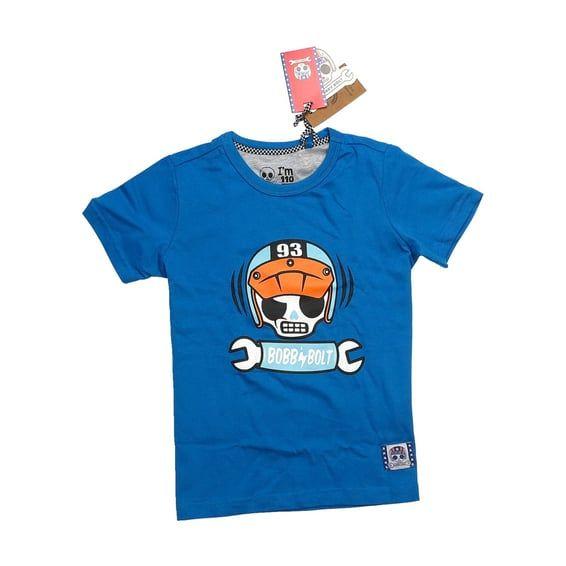 Lightning Scram t-shirt blue