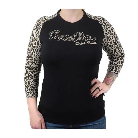 Nocatee female 3/4 sleeve black