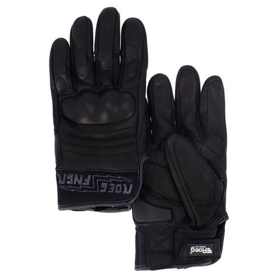FNGR All-Leather gloves black