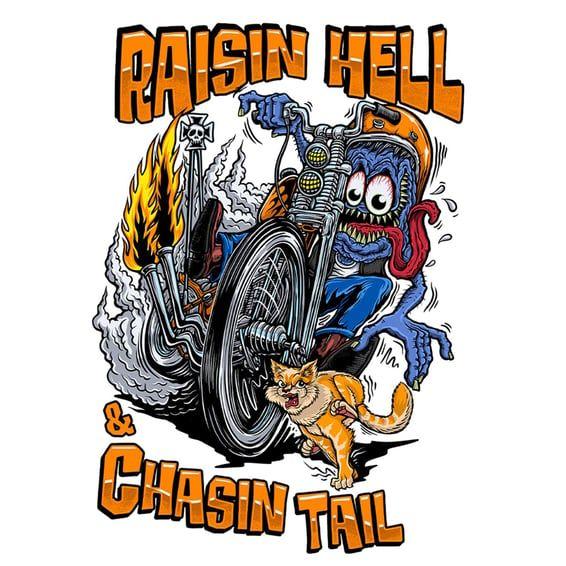 Chasin Tail sticker