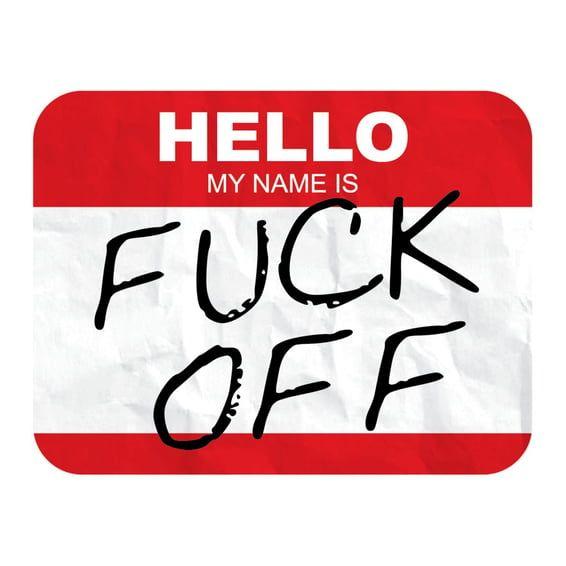 My Name Is sticker