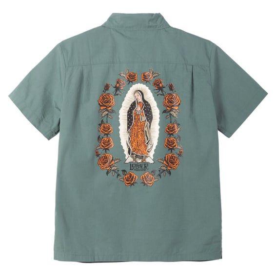 Loser Machine Guadalupe shirt green