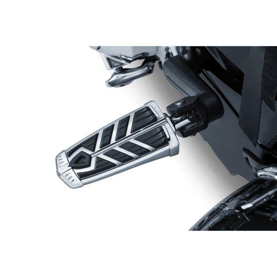 Splined peg adapters. Chrome