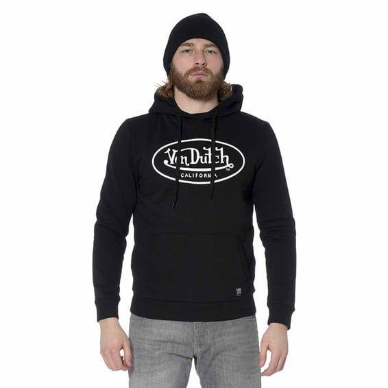 Logo hoodie black