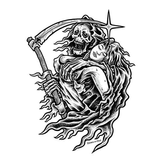 Lust over love sticker