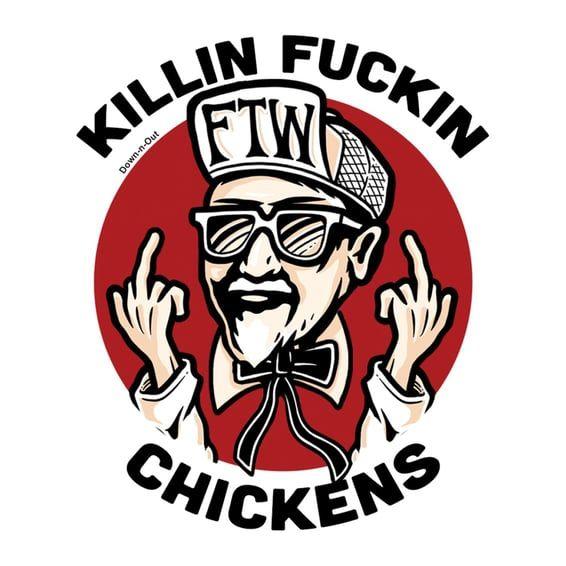 Gettin Fried sticker