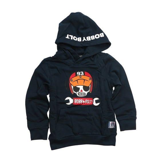Lightning Scram hoodie navy
