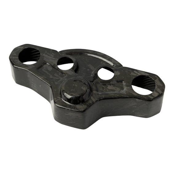 carbon fiber top triple tree cover. Forged