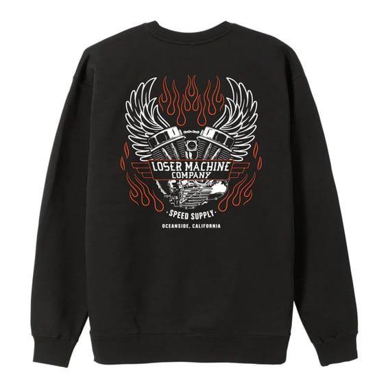 Loser Machine Fly wheel long sleeve black