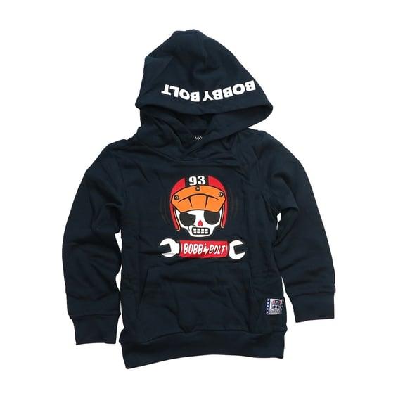 Lightning Scram hoodie navy