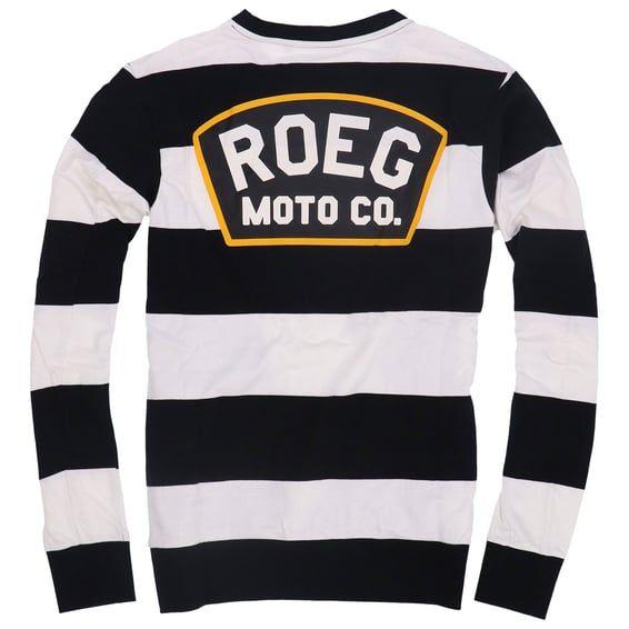 Shawn stripe sweatshirt off-white/black