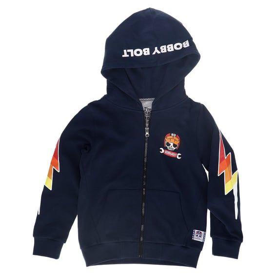 Lightning Scram zip hoodie