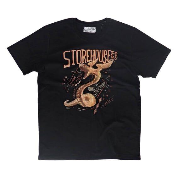 Snakebite t-shirt black