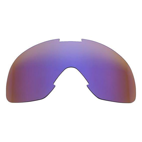 Overland goggle lens violet mirror brown