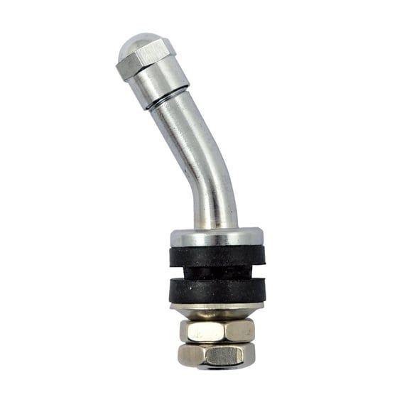 Screw-in tubeless valve stem. acorn cap