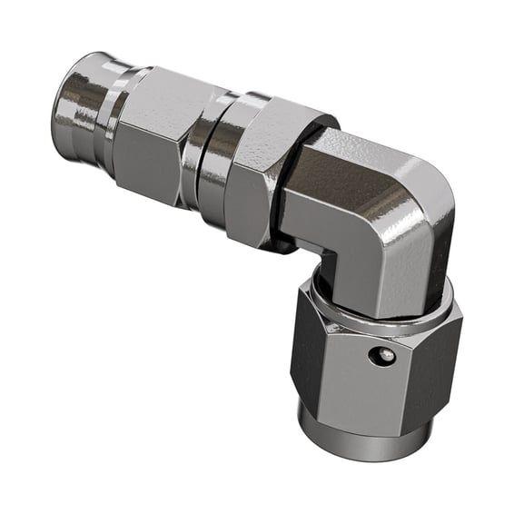 hose end 90 degree forged swivel bend tube. SS