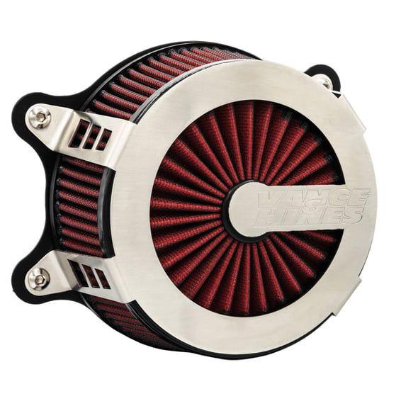 Cage Fighter air cleaner assembly. Brushed