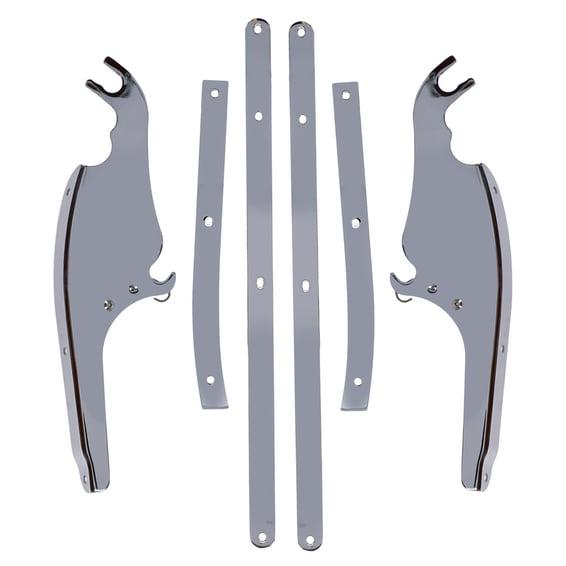 Windshield mounting bracket FLST/C. Chrome