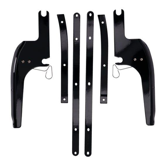 Windshield mounting bracket FLHR. Black