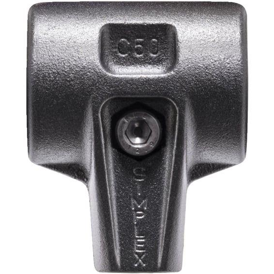 reinforced steel hammer head housing 60mm Simplex