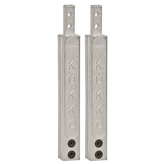 2 jaws extensions for 'Quick Adjusting jaw' pullers