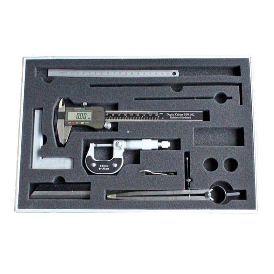 measuring tool set. 6-piece